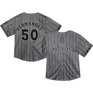 Toddler Limited Sid Fernandez New York Mets Graphite 2024 City Connect Jersey