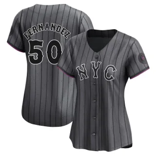 Women's Limited Sid Fernandez New York Mets Graphite 2024 City Connect Jersey