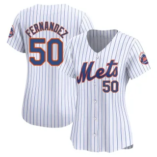 Women's Limited White Sid Fernandez New York Mets Home Jersey